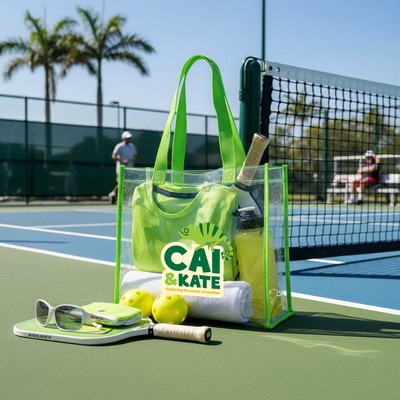 Basic Clear Stadium Security Open Tote