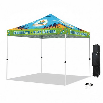 10' Vented Peak 600D Custom Tent Kit