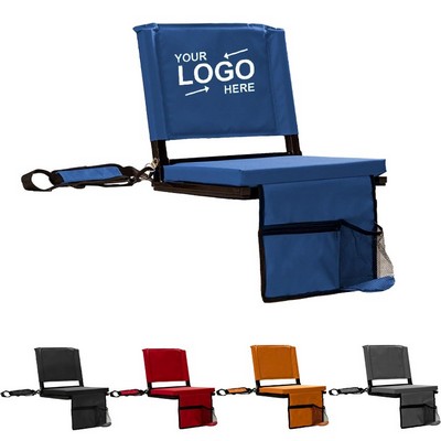 Bleachers Stadium Seat With Cup Holder