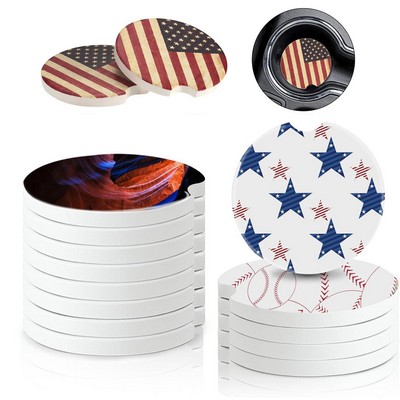 Ceramic Car Coasters
