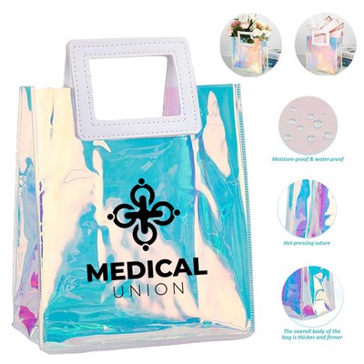 Holographic PVC Tote Gift Bags
